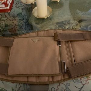 Prada waist band. Secure and Stylish Money holder.